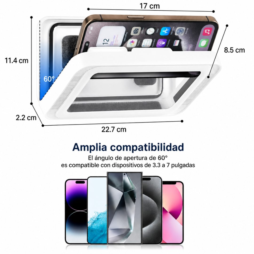 Funda Movil Ducha Waterproof Bluetooth